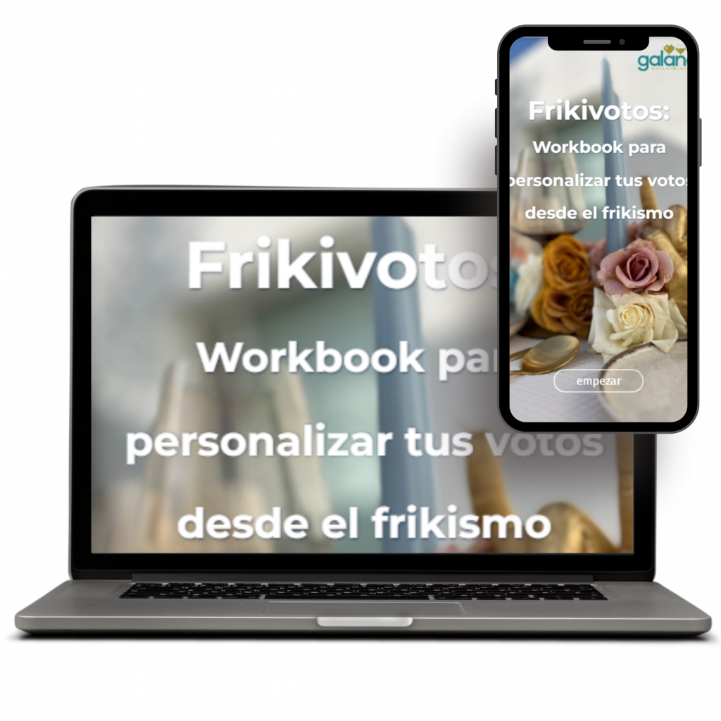 Imagen de portátil y pantalla de teléfono mockup de Galana